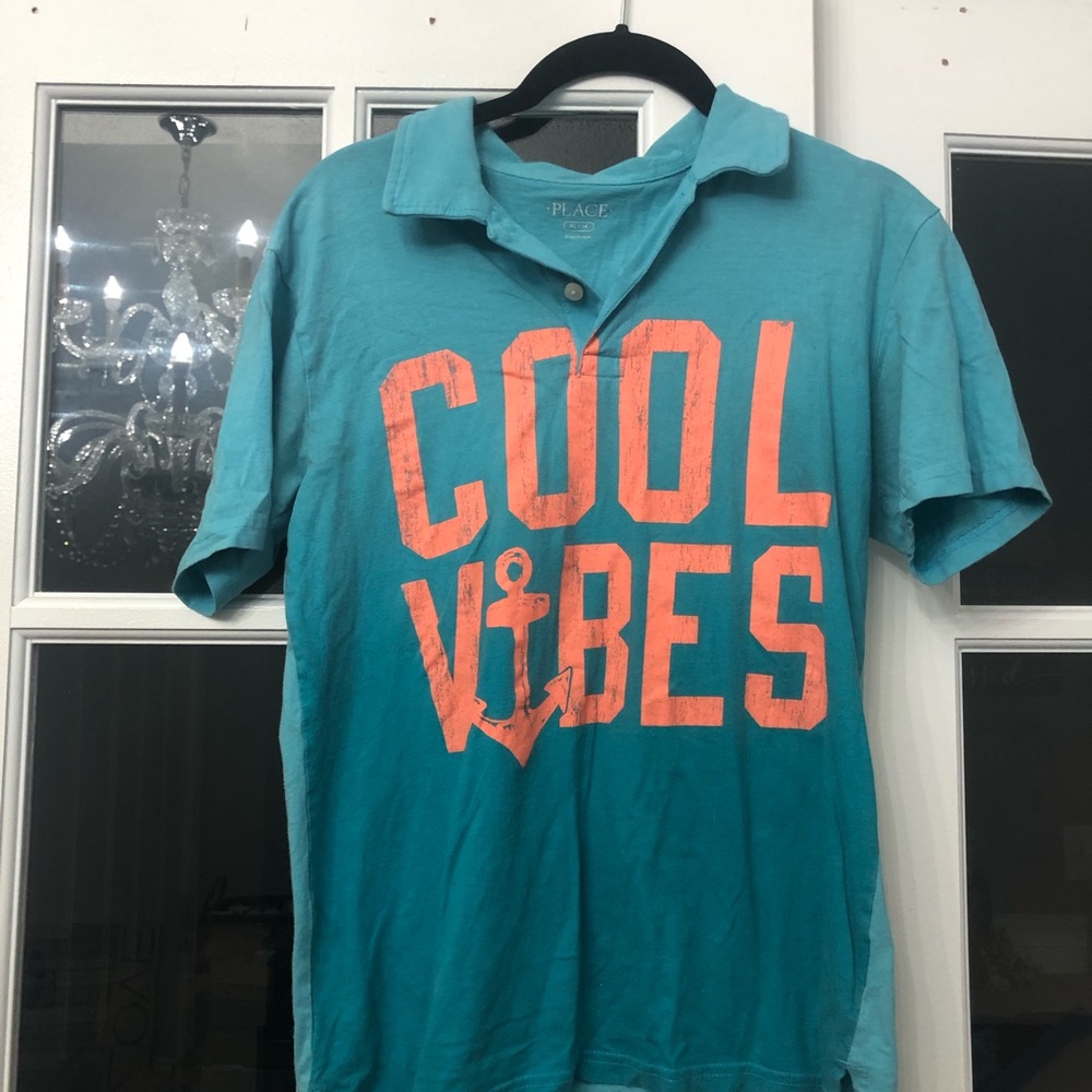 The children’s place polo shirt sz 14